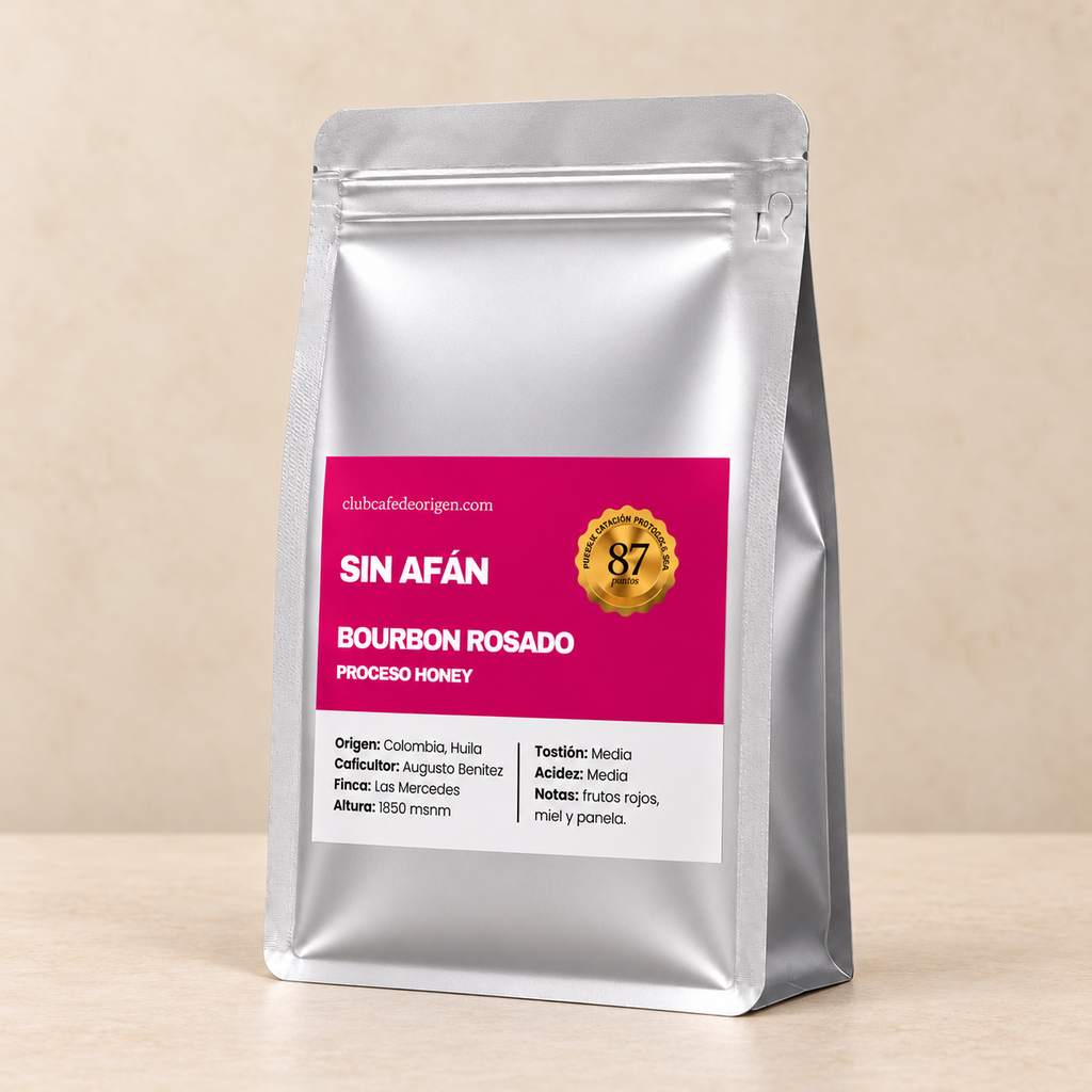 Sin Afán: Bourbon Rosado 250 grs